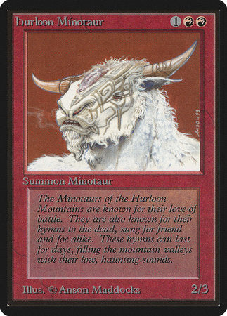 Hurloon Minotaur [Limited Edition Beta] | Enigma On Main