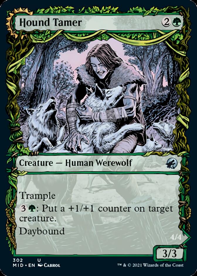 Hound Tamer // Untamed Pup (Showcase Equinox) [Innistrad: Midnight Hunt] | Enigma On Main