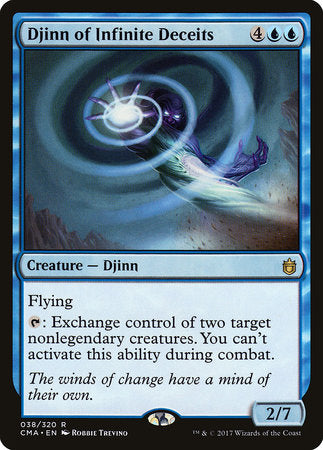 Djinn of Infinite Deceits [Commander Anthology] | Enigma On Main