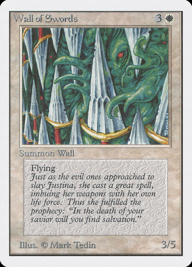 Wall of Swords [Unlimited Edition] | Enigma On Main