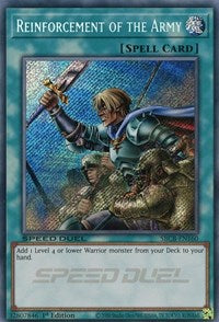 Reinforcement of the Army (Secret) [SBCB-EN160] Secret Rare | Enigma On Main