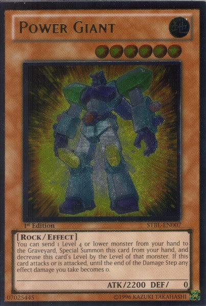 Power Giant [STBL-EN007] Ultimate Rare | Enigma On Main