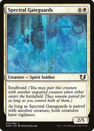 Spectral Gateguards [Duel Decks: Blessed vs. Cursed] | Enigma On Main