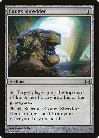 Codex Shredder [Return to Ravnica] | Enigma On Main