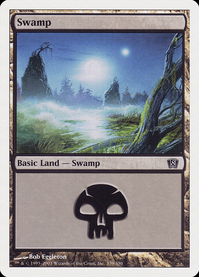 Swamp (339) [Eighth Edition] | Enigma On Main