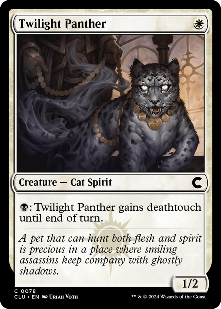 Twilight Panther [Ravnica: Clue Edition] | Enigma On Main