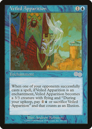 Veiled Apparition [Urza's Saga] | Enigma On Main