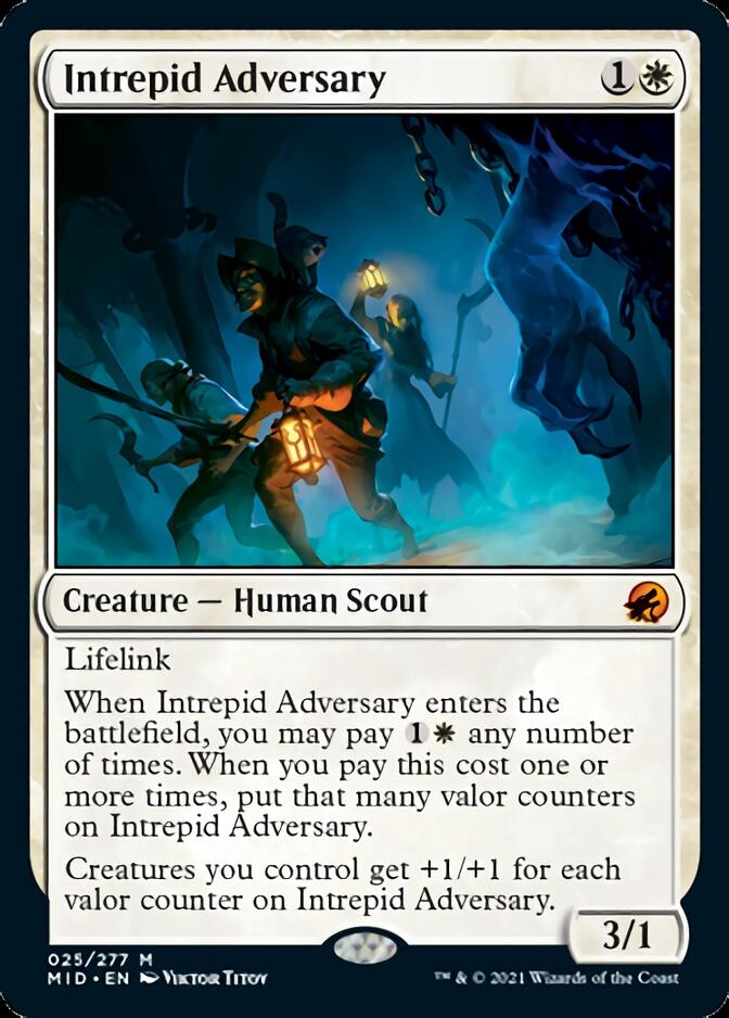 Intrepid Adversary [Innistrad: Midnight Hunt] | Enigma On Main