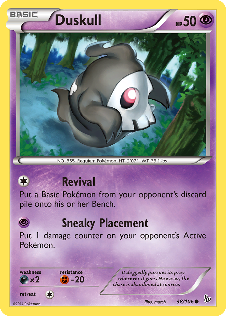 Duskull (38/106) [XY: Flashfire] | Enigma On Main