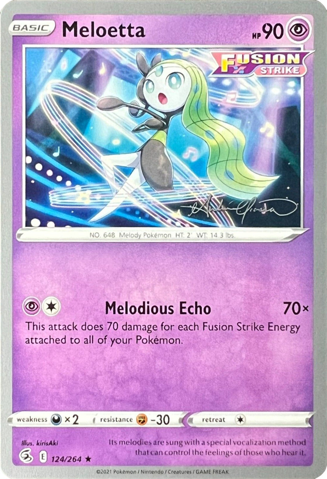 Meloetta (124/264) (The Shape of Mew - Andre Chiasson) [World Championships 2022] | Enigma On Main