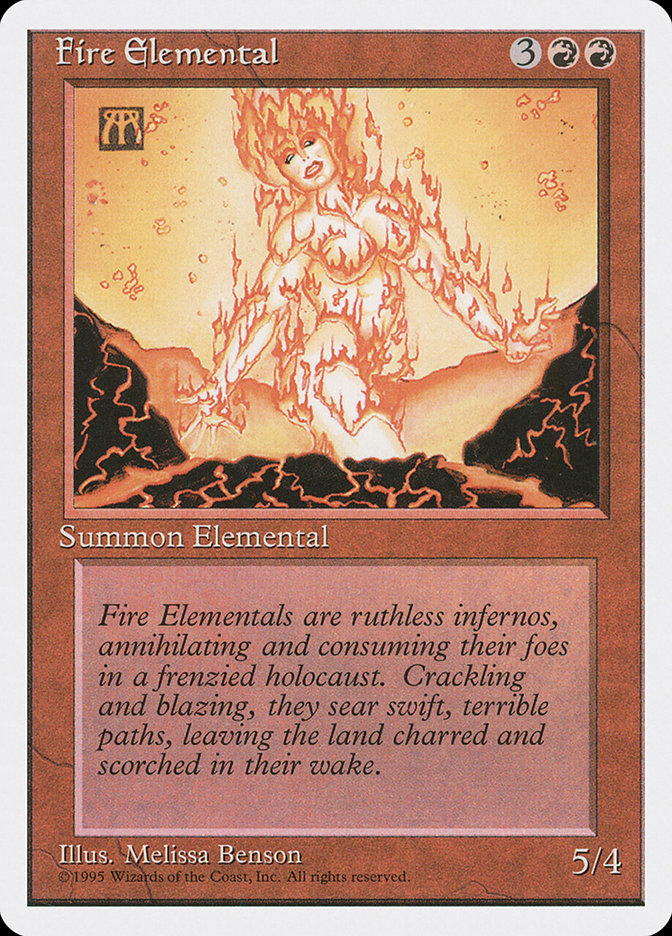 Fire Elemental [Fourth Edition] | Enigma On Main