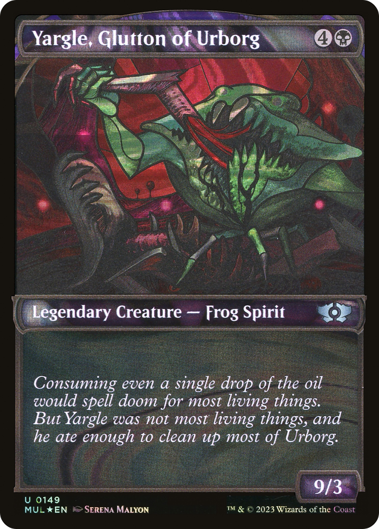 Yargle, Glutton of Urborg (Halo Foil) [Multiverse Legends] | Enigma On Main