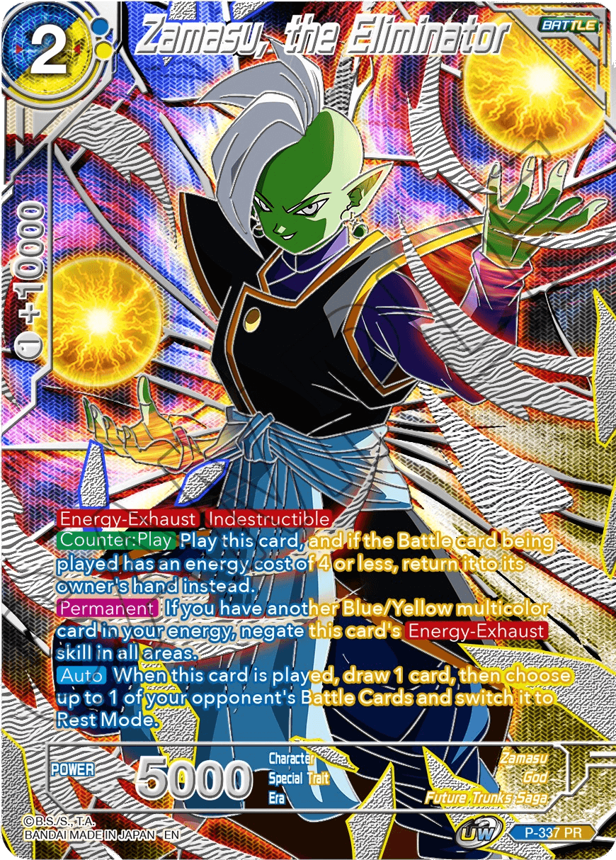 Zamasu, the Eliminator (Revision) (P-337) [5th Anniversary Set] | Enigma On Main