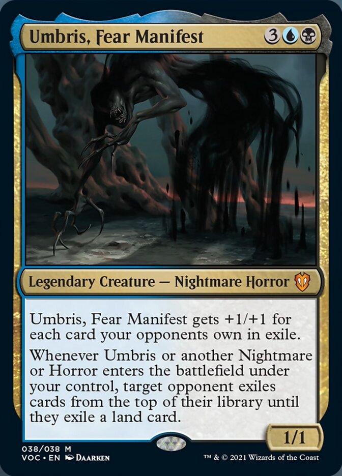 Umbris, Fear Manifest [Innistrad: Crimson Vow Commander] | Enigma On Main