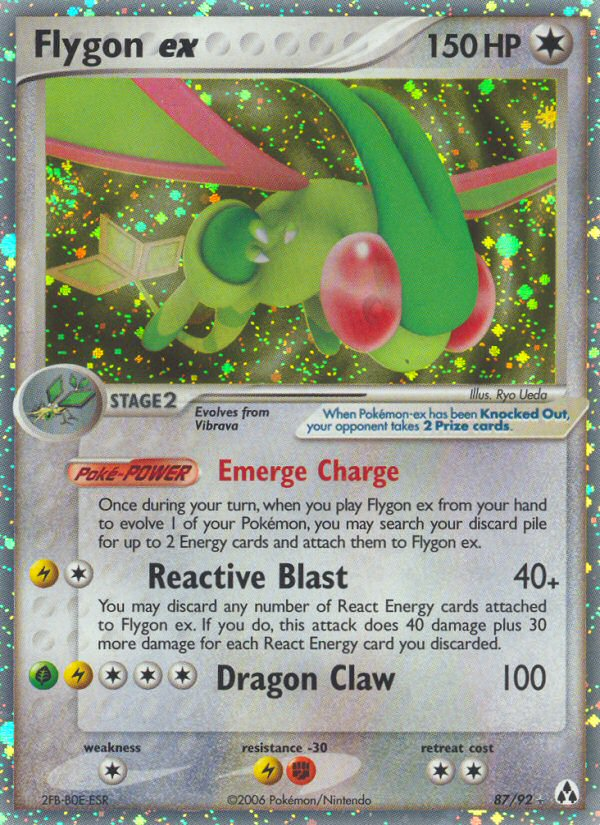 Flygon ex (87/92) [EX: Legend Maker] | Enigma On Main