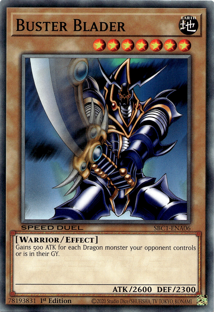 Buster Blader [SBC1-ENA06] Common | Enigma On Main