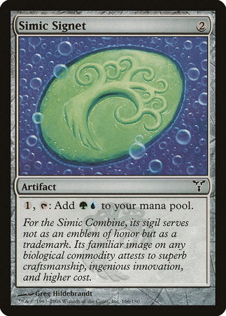 Simic Signet [Dissension] | Enigma On Main