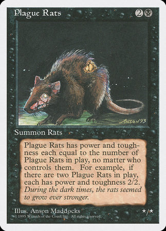 Plague Rats [Fourth Edition] | Enigma On Main
