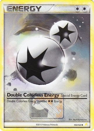 Double Colorless Energy (103/123) (League Promo) [HeartGold & SoulSilver: Base Set] | Enigma On Main