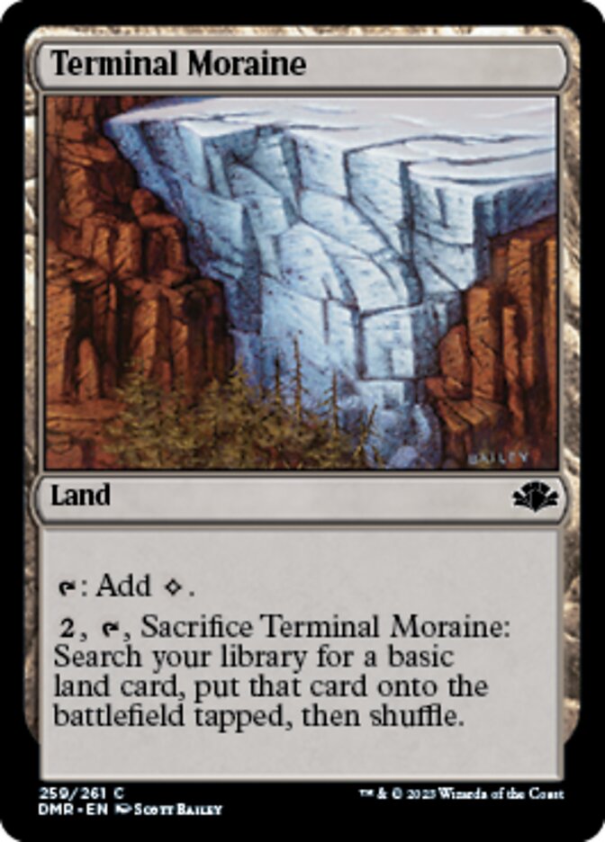 Terminal Moraine [Dominaria Remastered] | Enigma On Main