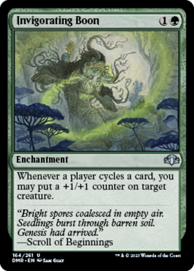 Invigorating Boon [Dominaria Remastered] | Enigma On Main