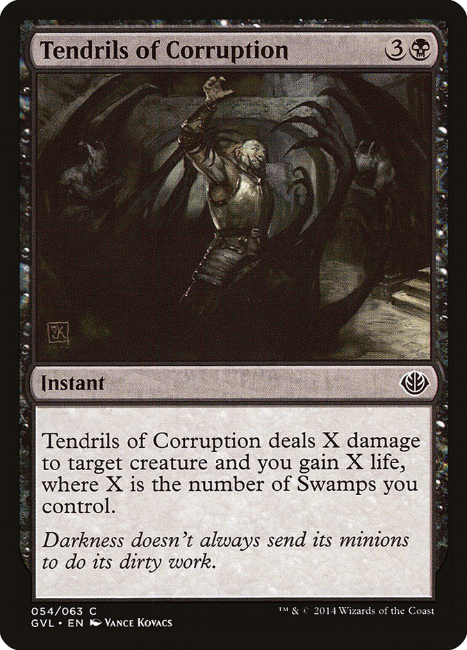 Tendrils of Corruption (Garruk vs. Liliana) [Duel Decks Anthology] | Enigma On Main