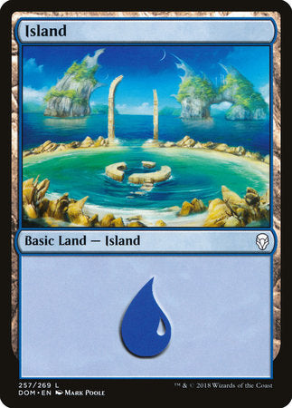 Island (257) [Dominaria] | Enigma On Main