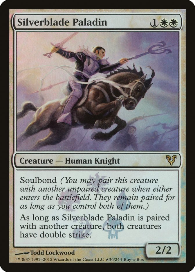 Silverblade Paladin (Buy-A-Box) [Avacyn Restored Promos] | Enigma On Main