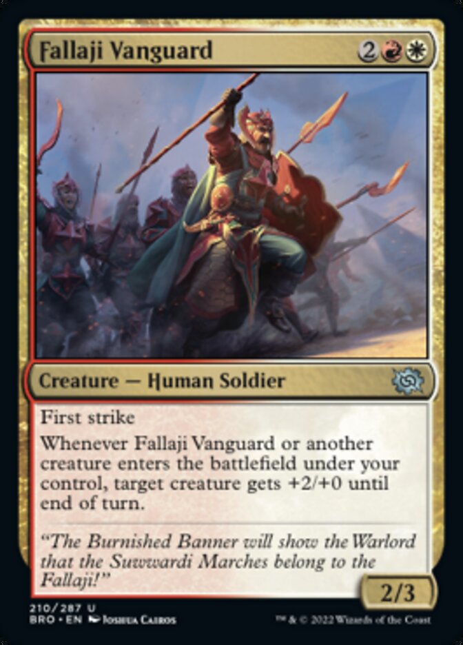 Fallaji Vanguard [The Brothers' War] | Enigma On Main