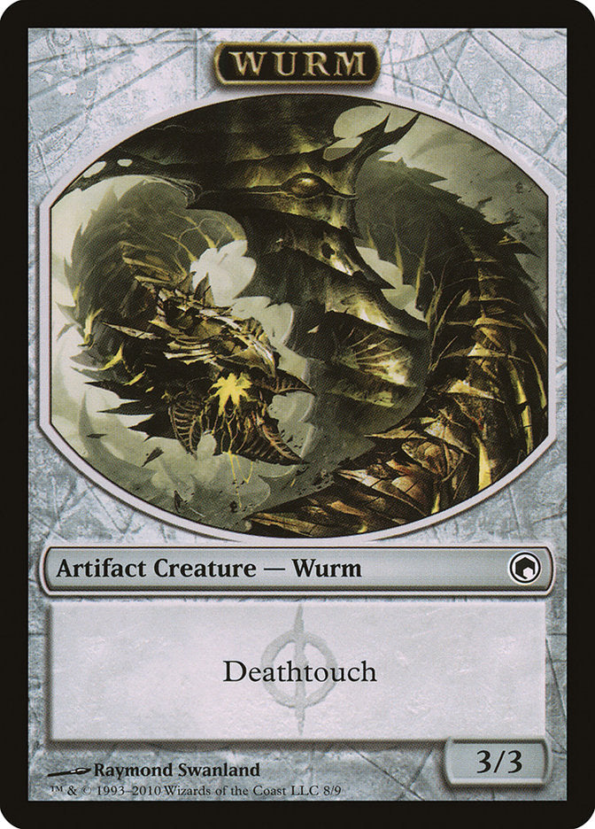 Wurm (Deathtouch) [Scars of Mirrodin Tokens] | Enigma On Main