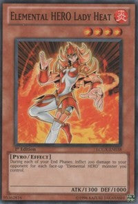 Elemental Hero Lady Heat [Premium Pack 2] [PP02-EN008] | Enigma On Main