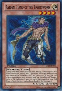 Raiden, Hand of the Lightsworn [Structure Deck: Realm of Light] [SDLI-EN003] | Enigma On Main