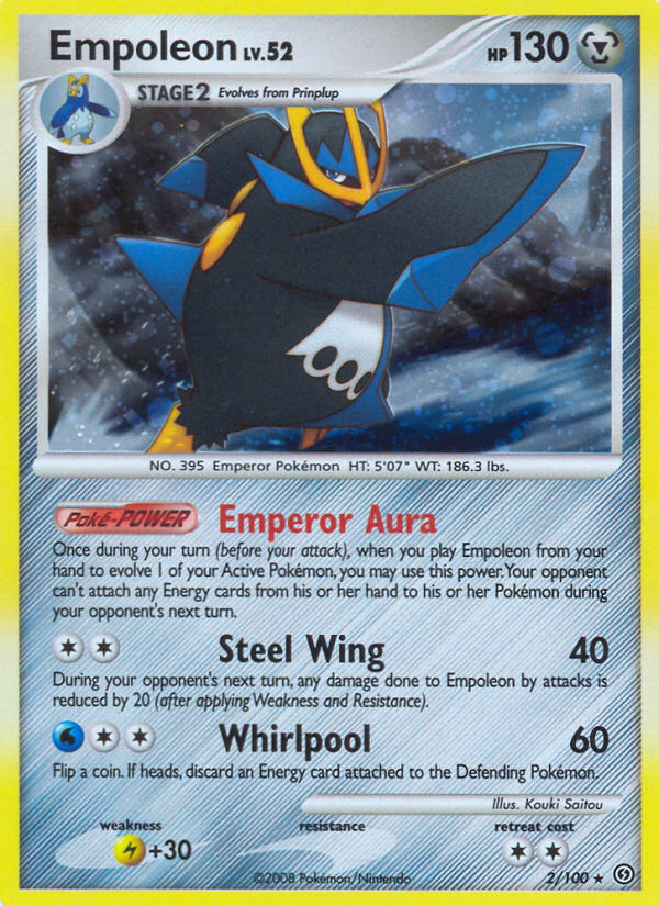 Empoleon (2/100) [Diamond & Pearl: Stormfront] | Enigma On Main