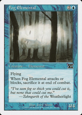 Fog Elemental [Classic Sixth Edition] | Enigma On Main