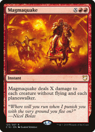 Magmaquake [Commander 2018] | Enigma On Main