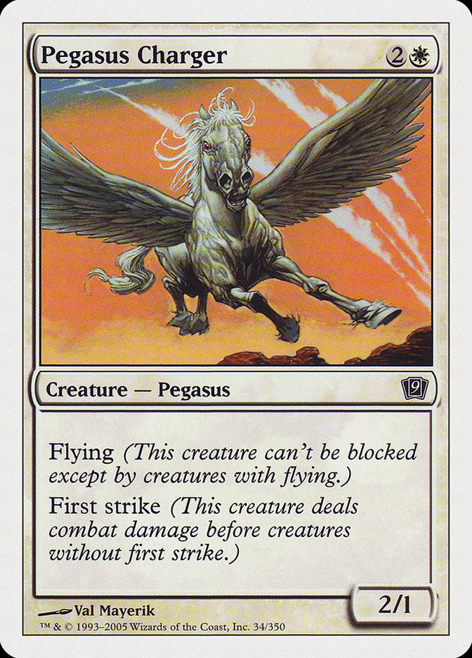 Pegasus Charger [Ninth Edition] | Enigma On Main