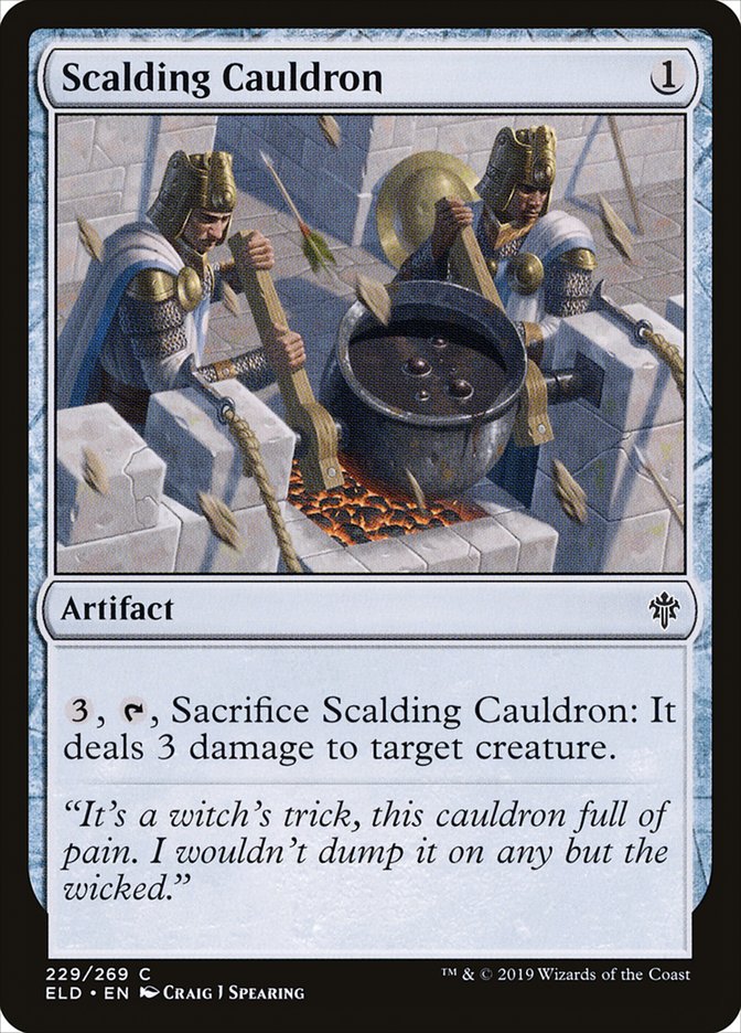 Scalding Cauldron [Throne of Eldraine] | Enigma On Main