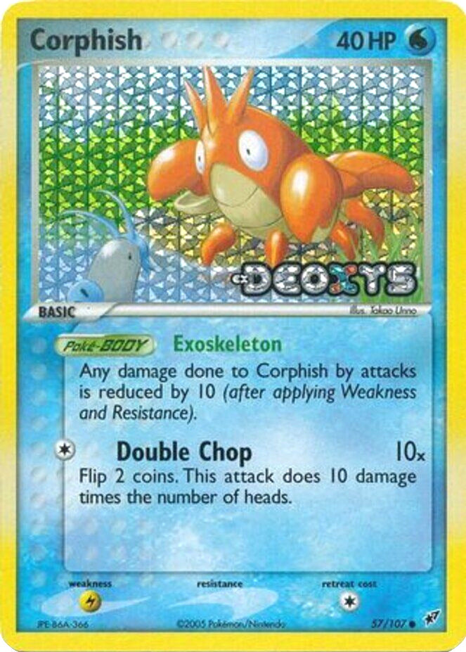 Corphish (57/107) (Stamped) [EX: Deoxys] | Enigma On Main