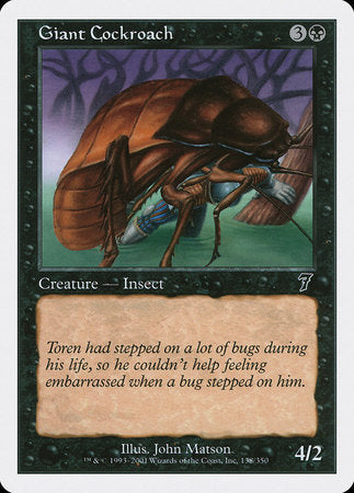 Giant Cockroach [Seventh Edition] | Enigma On Main