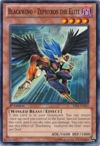 Blackwing - Zephyros the Elite [Structure Deck: Realm of Light] [SDLI-EN022] | Enigma On Main