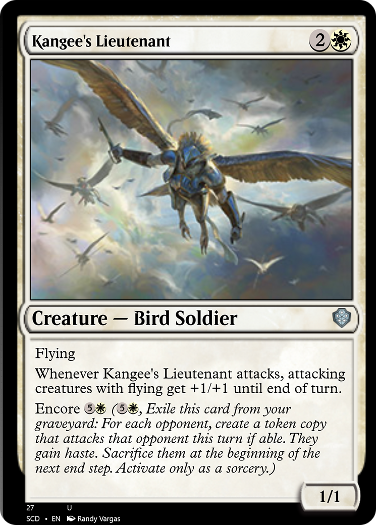 Kangee's Lieutenant [Starter Commander Decks] | Enigma On Main