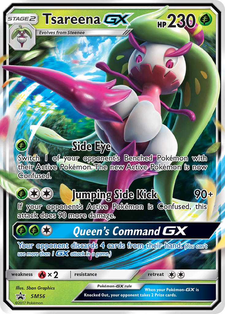 Tsareena GX (SM56) [Sun & Moon: Black Star Promos] | Enigma On Main