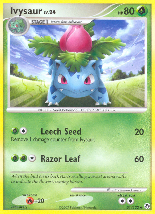 Ivysaur (51/132) [Diamond & Pearl: Secret Wonders] | Enigma On Main