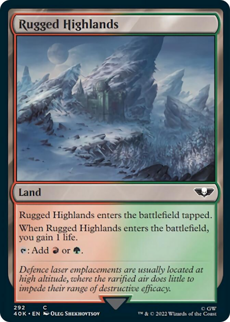 Rugged Highlands [Universes Beyond: Warhammer 40,000] | Enigma On Main