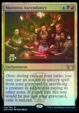 Maestros Ascendancy [Streets of New Capenna Prerelease Promos] | Enigma On Main