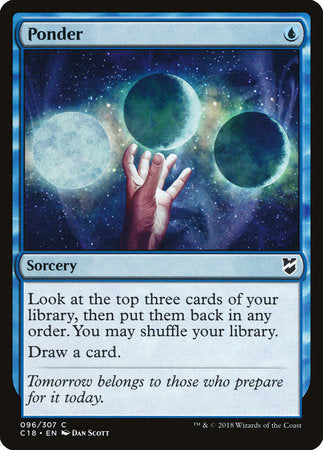 Ponder [Commander 2018] | Enigma On Main