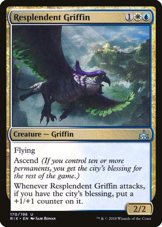 Resplendent Griffin [Rivals of Ixalan] | Enigma On Main