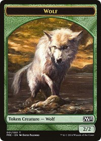 Wolf Token [Prerelease Cards] | Enigma On Main