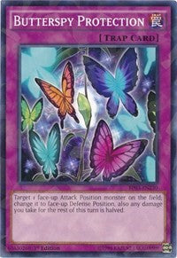 Butterspy Protection (Shatterfoil) [Battle Pack 3: Monster League] [BP03-EN230] | Enigma On Main