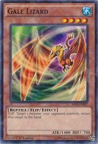 Gale Lizard (Shatterfoil) [Battle Pack 3: Monster League] [BP03-EN007] | Enigma On Main